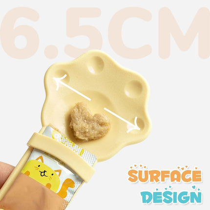 🐱 Cat Treat Spoon – Lickable Churu-Style Treat Dispenser