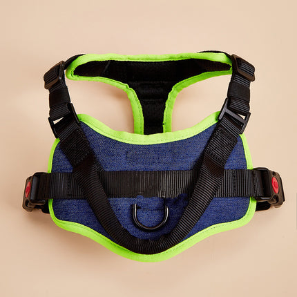 🐶 No-Pull Reflective Dog Harness – Soft Padded Vest