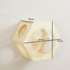 Hexagon cat box