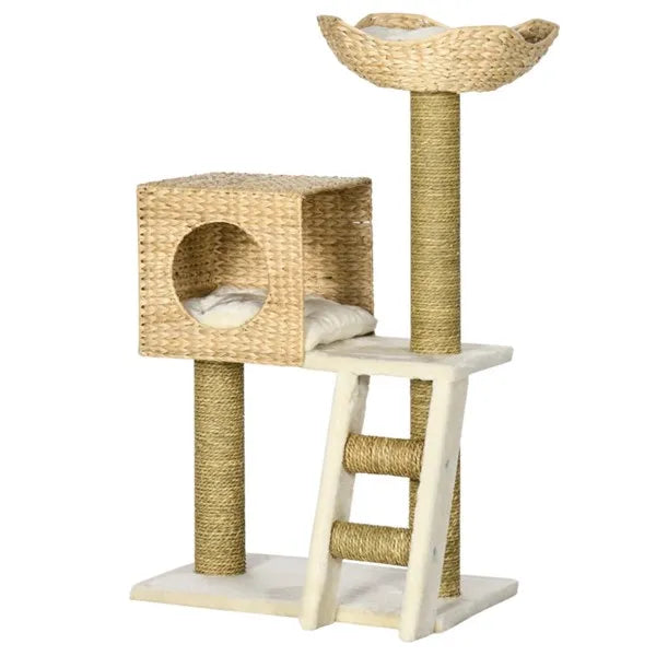 🐱 Cat Tree Tower – Multi-Level Climbing Frame with Scratching Posts