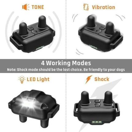 🐶 3000 FT Dog Training US Collar Rechargeable Remote Shock PET Waterproof Trainer