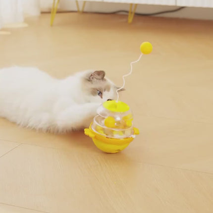🐶🐱 Guardian Tumbler Treat Toy – Leaky Food Di