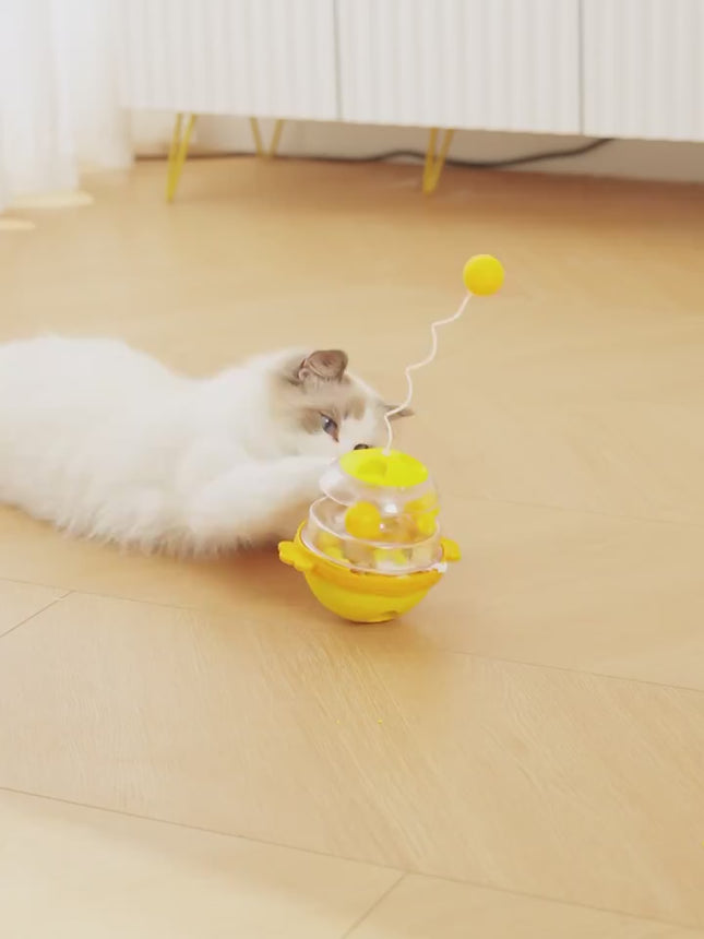 🐶🐱 Guardian Tumbler Treat Toy – Leaky Food Di
